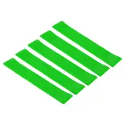 5Pcs TPE Resistance Bands Elastic Workout Bands Exercise Loop X-Light, Green
