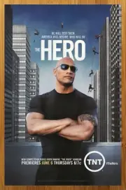 2013 The Hero TV Series Print Ad/Poster Dwayne The Rock Johnson TNT Show Pop Art