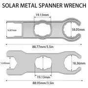 2 Pairs Solar Connector Wrench Aluminum Alloy Portable Solar Connector FaEkn