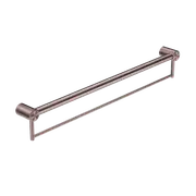 Nero Mecca Care 32mm Grab Rail With Towel Holder 900mm Brushed Bronze NRCR3230BBZ