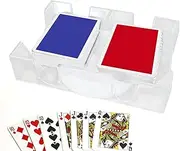 Rotating Card Tray - Card Organizer, Rotatable Display Tray | Practical Card Holder for Playing Business Game Cards Sorting Storage Durable Office Desk Supplies Easy Access Quick Organization
