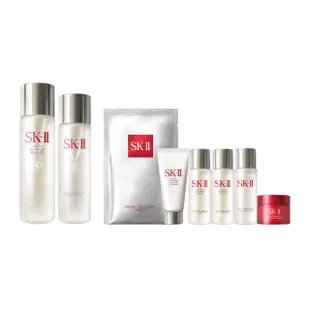 【SK-II】官方直營 青春亮采雙重保濕套組(青春露230ml及亮采化妝水160ml/禮盒組/精華王者/母親節送禮首選)