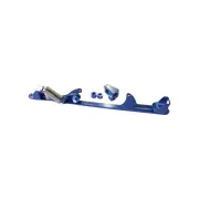 Aeroflow Brand Billet Throttle Cable Bracket 4500 Style Blue Finish