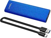 Mobile Hard Disk Portable External Solid State USB 3.0 High-Speed Data Transfer for PC, Laptop, Phones and More,Blue,8TB