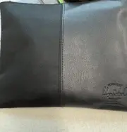 Virgin Atlantic Herschel Amenity Kit-Black Leather/Cloth. NEW