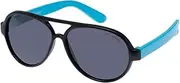 [TOZLU] Male Dinosaur Toddler Matte Black Blue Aviator Sunglasses