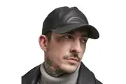 Flexfit Imitation Leather Trucker Snapback Cap