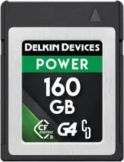 Delkin 160GB POWER CFexpress Type B G4 Memory Card DCFXBP160G4