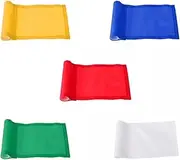 Nylon Golf Flag Golf Putting Green Flag Training Hole Pole Cup Banner 18x12cm 5PCS Putting Banner Mini Flags for