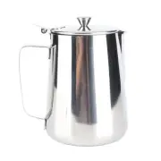 Milk Frother Cup, Stainless Steel Milk Frothing Pitcher, Milk Frothing Jug wi...