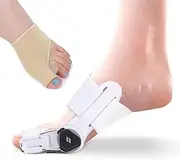 1 Pc Bunion Corrector for Women Big Toe Orthopedic Bunion Toe Straightener with Knob Correction for Bunion Pain Relief Adjustable Splint Brace for Men with Sleeve Hammer Toe Corrector