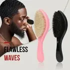 Waves Men's Beard Shaving Comb Texture Facial Hair Cleaning Brush Barber