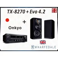 在飛比找蝦皮購物優惠-Onkyo TX-8270 綜合擴大機 + Wharfeda