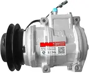 10PA17C AUTO AC COMPRESSOR ，Compatible For TOYOTA LAND CRUISER 90 3.0 TD KZJ90 KZJ95 88320-35610 8832035610 88320-26H91 8832026H91