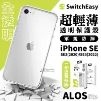 在飛比找樂天市場購物網優惠-SwitchEasy ALOS lite 軍規防摔 透明殼 