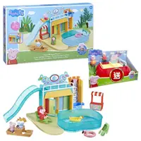 在飛比找PChome24h購物優惠-【孩之寶】 兒童玩具 粉紅豬小妹 佩佩豬 佩佩的水上樂園遊戲