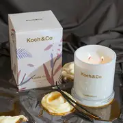 Koch & Co Soy Candle Leisure Vanilla Swirl 360g