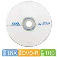 在飛比找PChome24h購物優惠-SOCOOL DVD-R 16X CPRM 100片裝