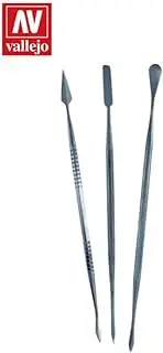 Vallejo Tools - Set of 3 Stainless Steel Carvers