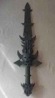 Warhammer Drach'nyen Daemon Chaos Blade (DIY) Life Size Replica