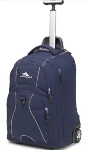 Freewheel Wheeled Laptop Backpack, True Navy, 20.5 X 13.5 X 8-Inch