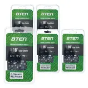 Chainsaw Chain 16 Inch .050 3/8 60DL for Stihl 039 024 036 038 041 064 5-Pack