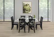 PROMENADE 9 Piece Dining Suite with Echuca Dining Chairs