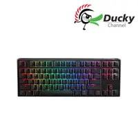 在飛比找PChome24h購物優惠-Ducky One3 Classic black80% RG