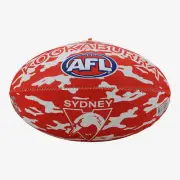 Sydney Swans AFL Size 5 Camo Synthetic Footy Football Mother's Day Sale