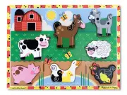 Melissa and Doug Farm 8 Piece Jigsaw Puzzle