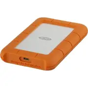 Lacie 2TB Rugged Secure USB-C/Thunderbolt 3 Portable External Hard Drive