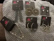 PAPARAZZI JEWELRY LOT.6 pieces.