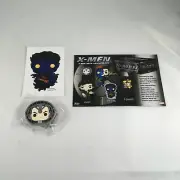 X-Men Marvel Collectors Corp Professor X Pin and Nightcrawler Decal