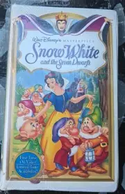 Walt Disney's Masterpiece Snow White And The Seven Dwarfs VHS New And Sealed