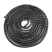 Spiral Tube Wrap Management Pipe Flexible Cord PE - 4.5M/ 14.0mm/ Clear