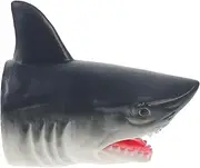 LOPUNER Shark Hand Puppet Realistic Vinyl Animal Puppet for Interactive Storytelling for Imagination Role Playing Fun