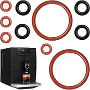 [Bzzerumy] 10 Piece O-Ring Sealing Rings Set – Replacement Parts for Jura Fully Automatic Coffee Machine, Jura Fully Automatic Coffee Machine, Seal Set, O-Ring Set