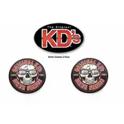 Original KD's Skull Logo Drink Coaster As Seen SOA Jax Teller TV Set of 2 422