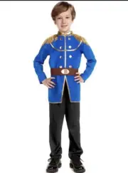 Free Beauty "Handsome Prince" HPF015 Costume Boys Large 8-10 Pants Belt Jacket