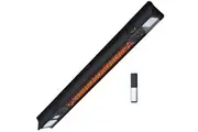 THERMOMATE 2000W Electric Outdoor Strip Heater, Carbon Fiber Element, Wall Ceiling or Hanging Mount, Remote , LED Screen, 9 Radiant Heat Settings, 24 Hr Timer