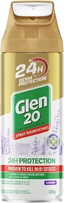 Glen 20 Lavender Disinfectant Protection Spray, 300 G