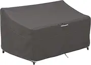 Classic Accessories Ravenna Water-Resistant 76 Inch Deep Seated Patio Loveseat Cover, Patio Furniture Covers