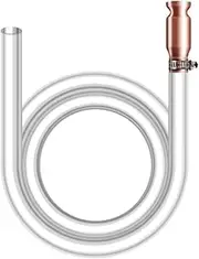 Wezalget Siphon Pump for Water,Hand Transfer Pump Portable Siphon Pump - Leak-Proof Liquid Sucker Multi-Purpose Oil Extractor with Soft Tube for Water & Oil