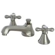 Kingston Brass KS447.AX 1.2 GPM Widespread Bathroom Faucet - Nickel