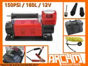 ARCHM4X4 HEAVY DUTY AIR COMPRESSOR 160L/MIN 12V CAR CARAVAN TYRE INFLATOR