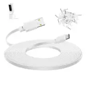 Power Cable for Ring Pan-Tilt Indoor Cam (2024 Release),USB-A to USB C Extension