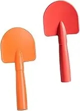 ABOOFAN 2pcs Non Stick Rice Scoop Shovel Shape Kitchen Utensils Multipurpose Plastic Spoons for Electric Cookers Household Use Comfortable Compact Design