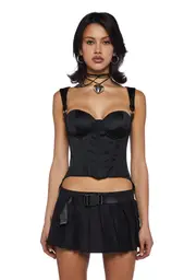 [Poster Grl] Hard To Handle Bustier Top