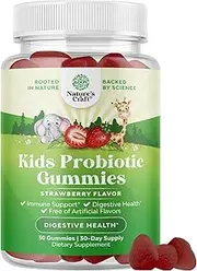 Immune Booster Kids Probiotic Gummies - Bacillus Subtilis Probiotic for Kids Stomach Relief Body Cleanse Immune Boost and Colon Detox - Constipation Relief and Digestive Health Kids Vitamins Gummy