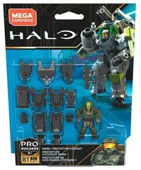 在飛比找Yahoo!奇摩拍賣優惠-MEGA CONSTRUX HALO EXO機甲系列 光暈~